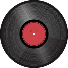 retro vinyl record - 525806089