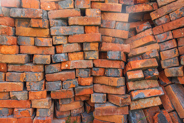 Brick texture for the background. High quality photo
