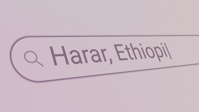 Search Bar Harar Ethiopia 
Close Up Single Line Typing Text Box Layout Web Database Browser Engine Concept