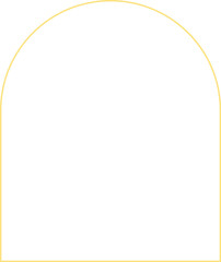 minimalist line arch