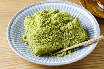 抹茶わらび餅　和菓子
