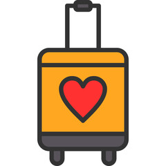 Obraz premium Suitcase Icon