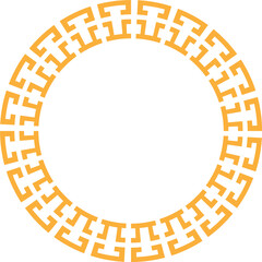 Chinese style ring pattern for Mid-autumn festival.