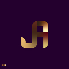 JA logo design for company 