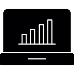 Online Bar Chart Icon