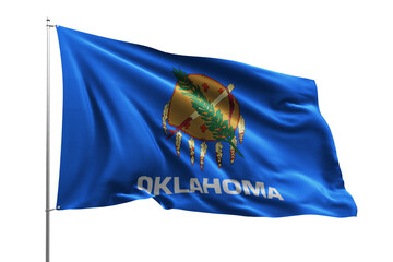 flag national transparent high quality flying realistic real original oklahoma