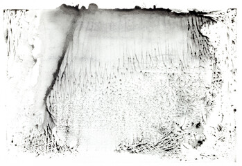 Hand Made Lino Print Artistic Grunge Background Texture
