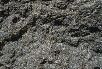 Old chipped natural stone