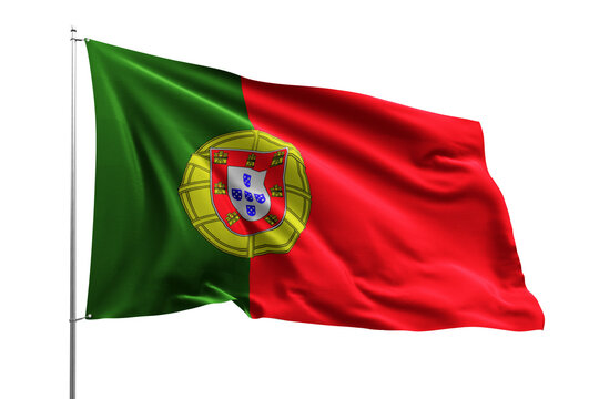 flag national transparent high quality flying realistic real original PORTUGAL