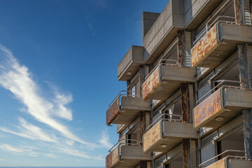 The abandoned city, ghost town, Varosha in Famagusta, North Cyprus. The local name is 