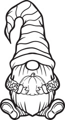 Cartoon Decoration, Halloween, Fun, Ghost, Witch, Illustration, Vector