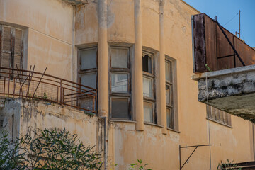 The abandoned city, ghost town, Varosha in Famagusta, North Cyprus. The local name is 