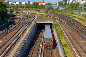 S-Bahn - obrazy, fototapety, plakaty