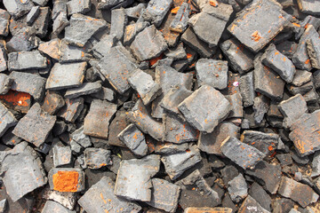 Sea stones background. Texture stones