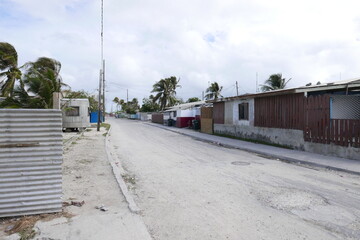 
Ebeye island at Kwajalein Atoll, Marshall islands