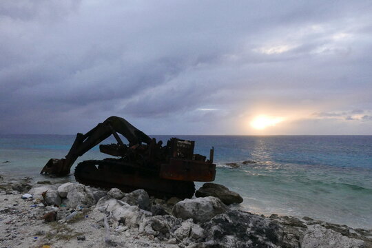 
Ebeye Island At Kwajalein Atoll, Marshall Islands