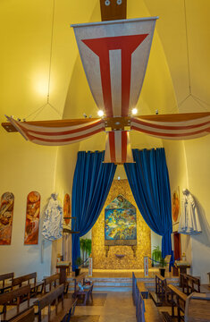  Kapelle in Christusstatue  Lissabon Innen