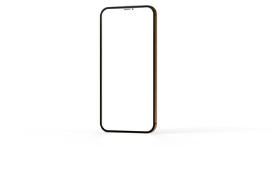 New realistic mobile phone smartphone mockup