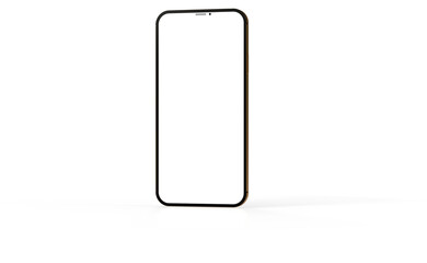 New realistic mobile phone smartphone mockup