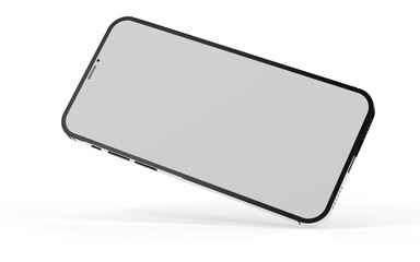 Modern frameless smartphone Mock up