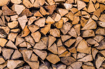 stack of firewood