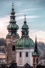 Naklejka premium St Peter's Abbey, or St Peter's Archabbey is a Benedictine monastery and former cathedral in Salzburg, Austria
