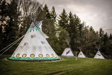 native american tent