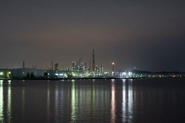 工場夜景横浜根岸