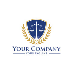 Obraz premium Law Firm Logo Design