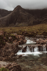 fairy pools in mountains