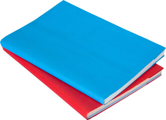Book or textbook isolated png transparent file, notebook is object element design for decoration.