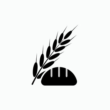 recommend clip art: Wheat Bread Icon. Food Symbol. UI Symbol - Vector.