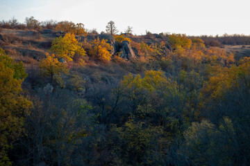autumn in the mountains