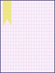 cute colorful planner paper notes, memo, sticky note, reminder, journal decoration
