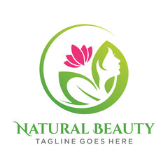 Natural Beauty Logo Design