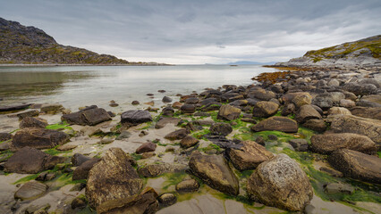 A coastline in the Northern Norway