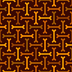 Tribal wallpaper. Seamless image. Ethnic ornament. Folk pattern. Geometric backdrop. Mosaics motif. Grid background. Digital paper. Textile print. Abstract web illustration. Vector work.