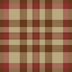 Plaid check pattern. Seamless fabric texture. Tartan textile print.