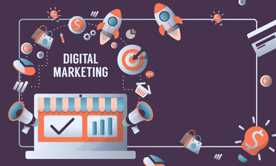 Digital marketing banner
