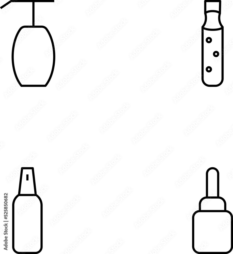 Poster monochrome elements perfect for adverts, stores, design etc. editable stroke. vector line icon set w