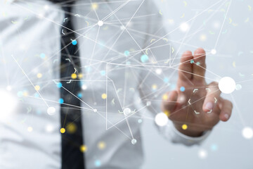  people network structure HR - Human resources management and recruitment