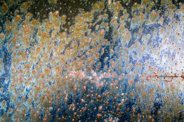 Close Up of Metal Texture Urban Decay Background