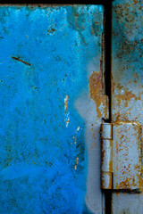 Close Up of Metal Texture Urban Decay Background