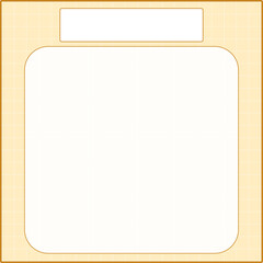 cute yellow planner paper notes, notepad, post, memo, sticky note, reminder, journal decoration