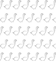 Dinosaur, Dinosaur seamless pattern