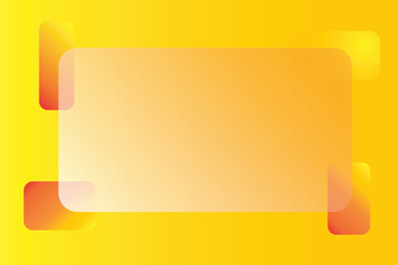 Realistic glassmorphism trendy background