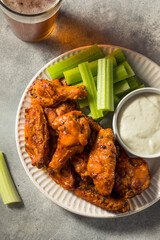 Homemade Spicy Buffalo Chicken Wings