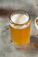 Boozy Refreshing Cold Craft Beer in a Mug