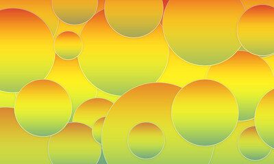 Tech geometric background with abstract circles