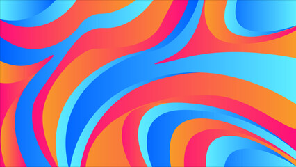 colorful wavy background